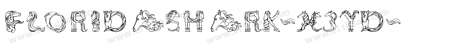 Floridashark-XJYd字体转换