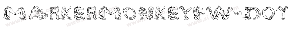 MarkerMonkeyFw-DOYd字体转换