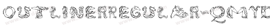 OutlinerRegular-qMYd字体转换