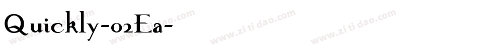 Quickly-o2Ea字体转换