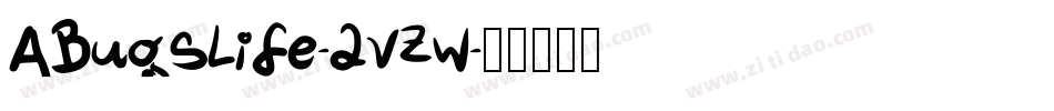 ABugsLife-2vZw字体转换