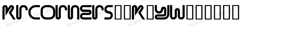 KrCorners2-K0YW字体转换