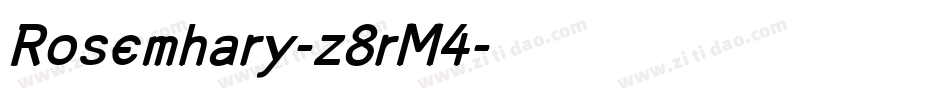 Rosemhary-z8rM4字体转换