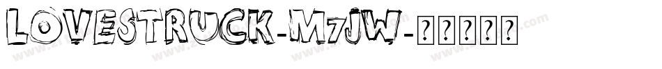 Lovestruck-M7Jw字体转换
