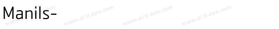 Manils字体转换