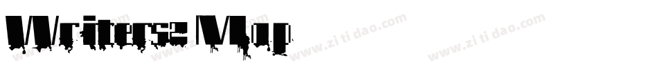 Writers2-Map字体转换