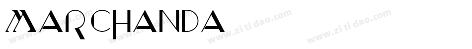 Marchanda字体转换