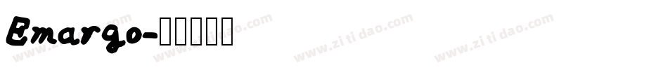 Emargo字体转换