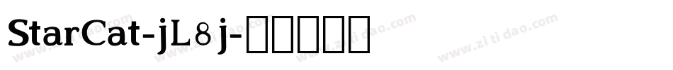 StarCat-jL8j字体转换 StarCat-jL8j字体转换