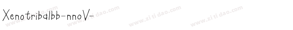 Xenotribalbb-nn0V字体转换 Xenotribalbb-nn0V字体转换