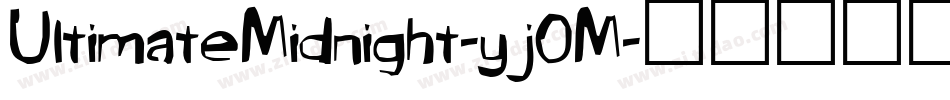 UltimateMidnight-yj0M字体转换