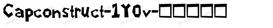 Capconstruct-1Y0v字体转换 Capconstruct-1Y0v字体转换