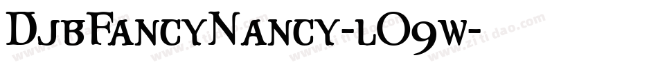DjbFancyNancy-lO9w字体转换