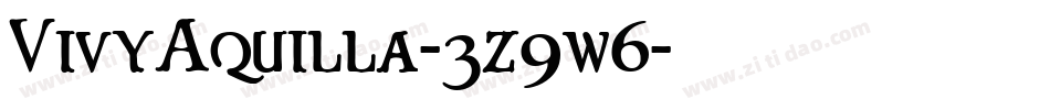 VivyAquilla-3z9w6字体转换
