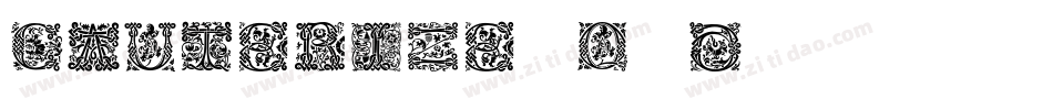Cauterize-q1d字体转换