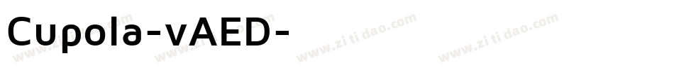 Cupola-vAED字体转换