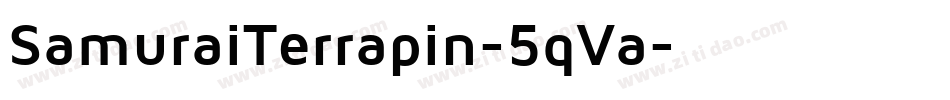 SamuraiTerrapin-5qVa字体转换
