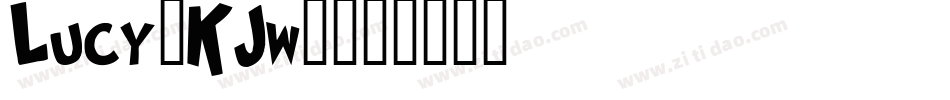 Lucy-KJw7字体转换