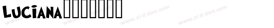 luciana2字体转换