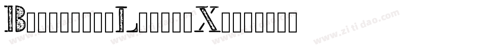 BrassiereLine-qXr字体转换