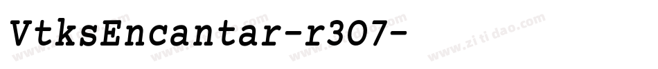VtksEncantar-r3O7字体转换