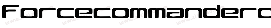 forcecommanderout字体转换