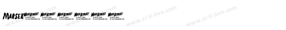 Marsek字体转换