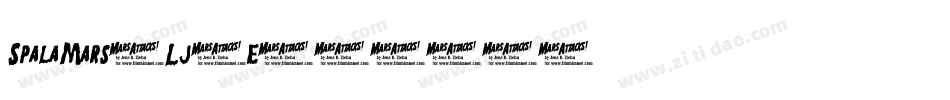 SpalaMars-Lj8E字体转换