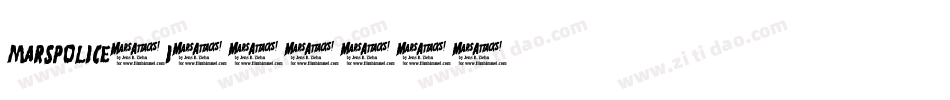 marspolice_i字体转换