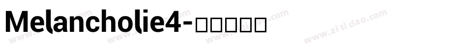 Melancholie4字体转换
