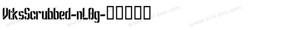 VtksScrubbed-nL0g字体转换