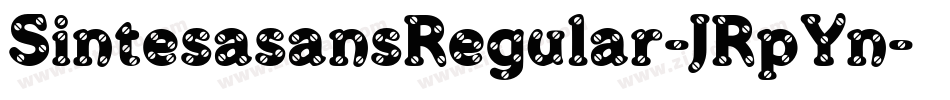 SintesasansRegular-JRpYn字体转换