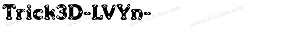 Trick3D-LVYn字体转换