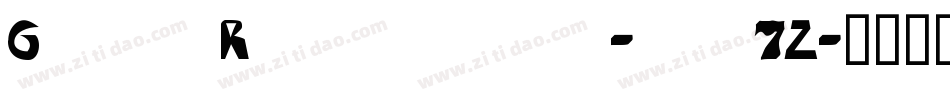 GuiaRegular-yx7Z字体转换