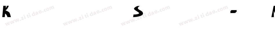KitaharaScript-owM7z字体转换