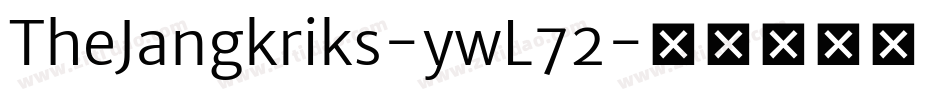 TheJangkriks-ywL72字体转换