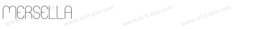 Mersella字体转换