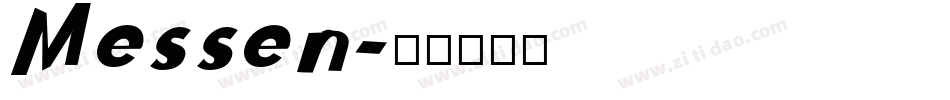 Messen字体转换