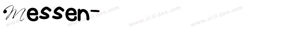 Messen字体转换