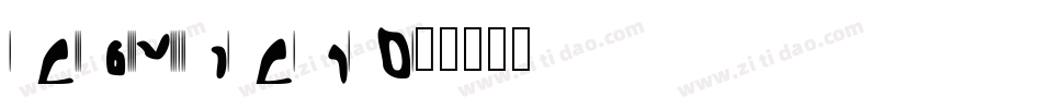 EslGothicUnicode-7E4D字体转换