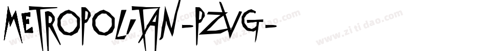 Metropolitan-PzVg字体转换