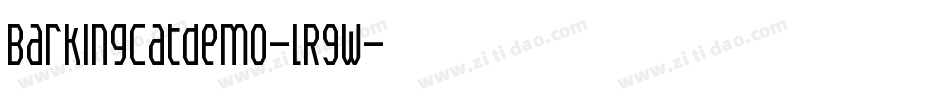 Barkingcatdemo-lR9w字体转换
