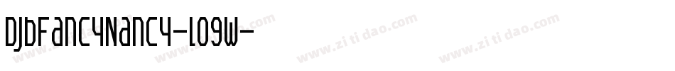 DjbFancyNancy-lO9w字体转换