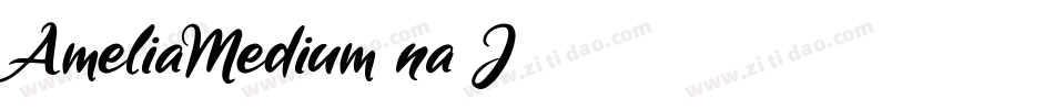 AmeliaMedium-na8J字体转换