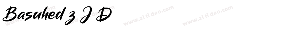 Basuhed-z8J7D字体转换