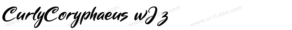 CurlyCoryphaeus-wJ5z字体转换 CurlyCoryphaeus-wJ5z字体转换