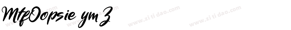 MtfOopsie-ym5Z字体转换