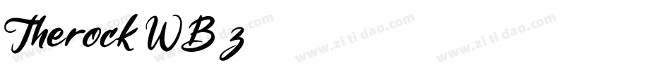 Therock-WB5z字体转换