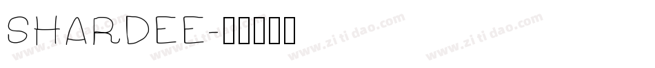 Shardee字体转换