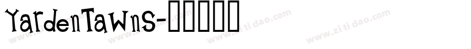 YardenTawns字体转换